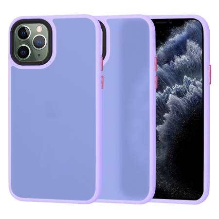 Husa iPhone 11 Pro Max Magsafe, ce absoarbe intens socurile, Skyddar Frosted - Mov deschis