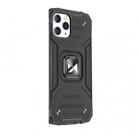 Husa iPhone 13 Mini, Functie magnetica, Wozinsky Ring Armor - Black