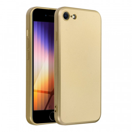 Husa iPhone 14 Pro din silicon TPU, METALLIC - Auriu