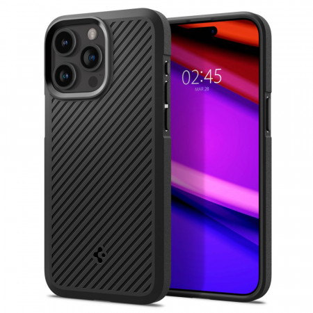Husa iPhone 15 Pro Max, Spigen Core Armor - Negru Mat