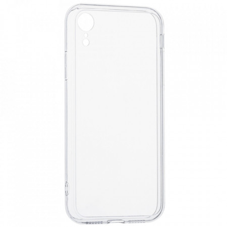 Husa iPhone XR, din silicon TPU slim, Techsuit - Transparent