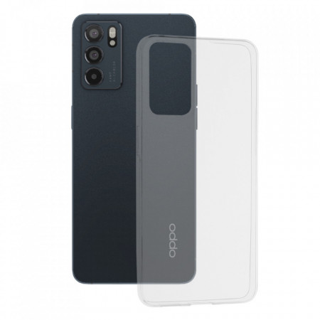 Husa OPPO Reno 6 5G, din silicon TPU slim, Techsuit - Transparent
