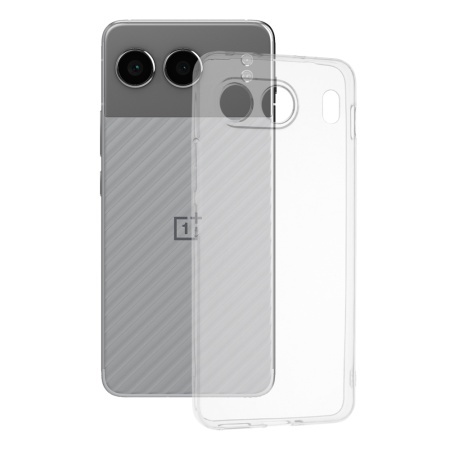 Husa pentru OnePlus Nord 4, SKYDDAR INNOVATION, ClearGuard, din silicon transparent, set cu sticker, Transparenta