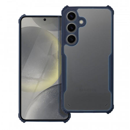 Husa pentru Samsung Galaxy A55 5G, anti soc, Skyddar StealthArmor - Navy