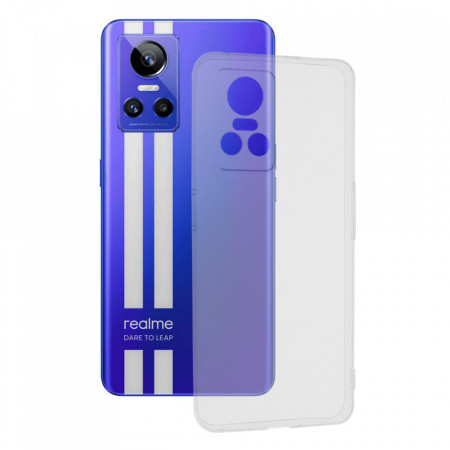 Husa Realme GT Neo3 din silicon TPU slim, Techsuit - Transparent