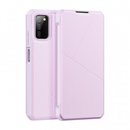 Husa Samsung Galaxy A03s tip carte, Skin X Dux Ducis - Roz