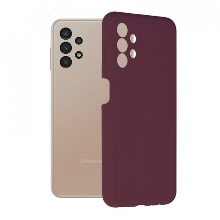 Husa Samsung Galaxy A13 4G din silicon moale, Techsuit Soft Edge - Plum Violet