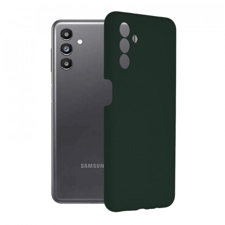 Husa Samsung Galaxy A13 5G din silicon moale, Techsuit Soft Edge - Dark Green