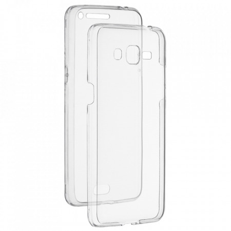Husa Samsung Galaxy A31 din silicon TPU, Techsuit 360° - Transparent