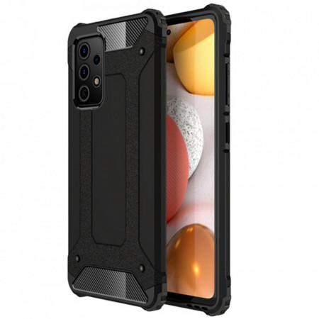 Husa Samsung Galaxy A52 5G / A52s 5G din plastic dur, Techsuit Hybrid Armor - Negru
