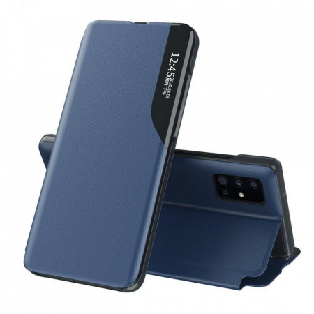 Husa Samsung Galaxy A73 5G tip carte Techsuit eFold - Dark Blue