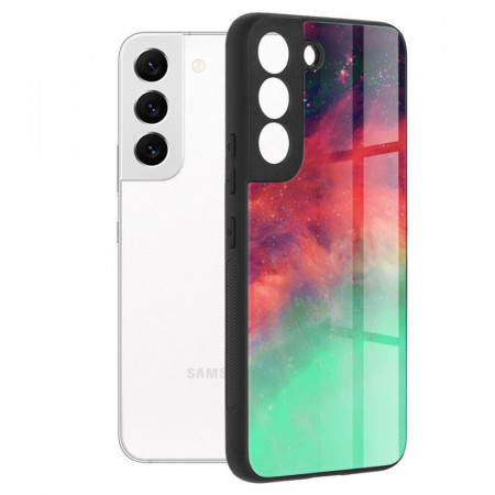 Husa Samsung Galaxy S22 5G, Glaze Series, Techsuit - Fiery Ocean