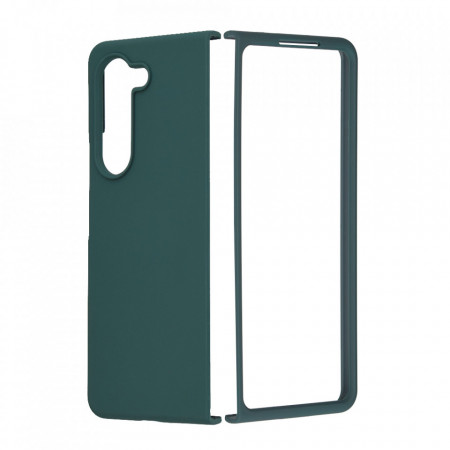 Husa Samsung Galaxy Z Fold5 din silicon moale, Techsuit Soft Edge - Verde