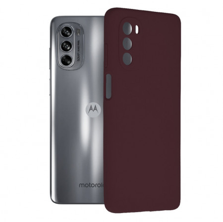 Husa Samsung Motorola Moto G62 din silicon moale, Techsuit Soft Edge - Mov