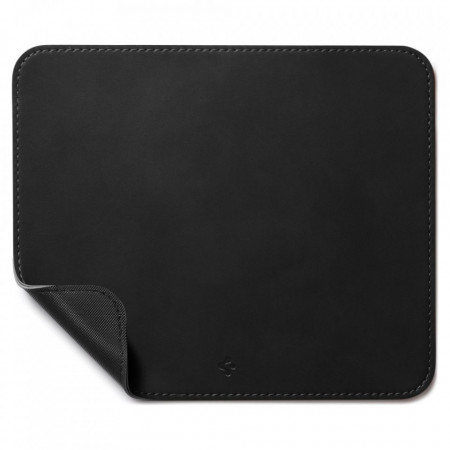 Mouse pad din piele ecologica, Spigen (LD301) - Negru