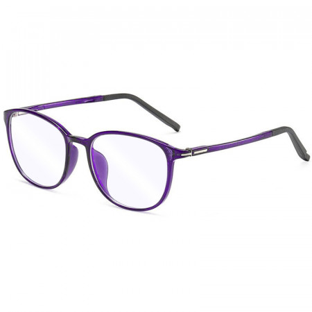 Ochelari calculator unisex protectie lumina albastra, Techsuit (F2822) - Purple