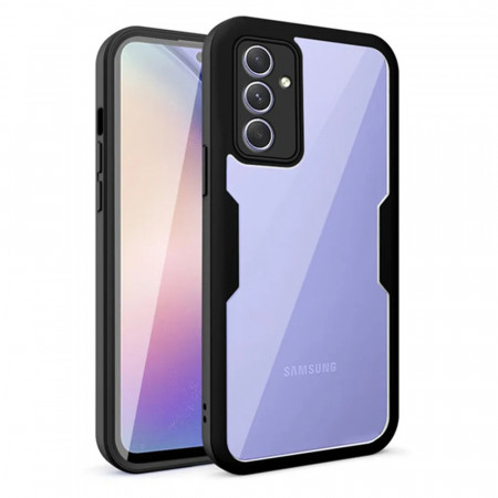 [Pachet 360°] Husa + Folie pentru Samsung Galaxy A54, SKDR ColorShield 360° - Negru