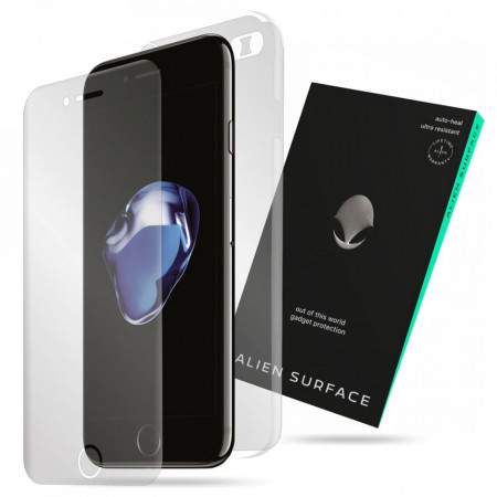 Folie 360° iPhone SE 2, SE 2020 [Ecran+Margini+Spate] Alien Surface - Transparent