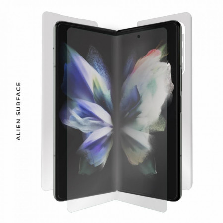 Folie 360° Samsung Galaxy Z Fold 3 5G [Ecran+Margini+Spate] Alien Surface - Transparent
