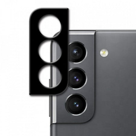 Folie camera Samsung Galaxy S21 FE, Techsuit Full Camera Glass - Negru