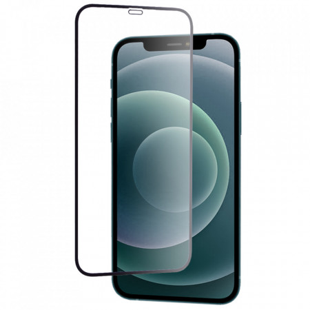 Folie de sticla iPhone 12 Pro Max, 3D Full Glue MOCOLO - Negru