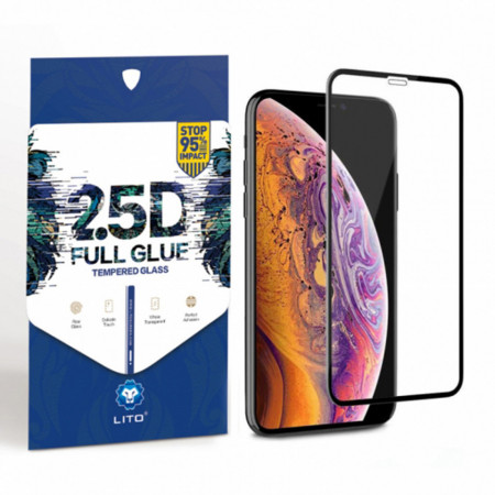 Folie de sticla Samsung Galaxy S20 FE, 2.5D FullGlue LITO - Negru