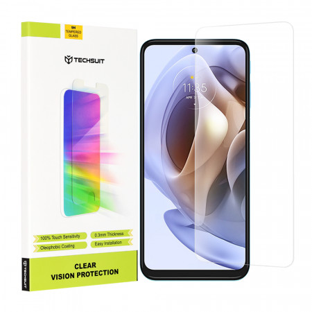 Folie Motorola Moto G31 / Moto G41 / Moto G71 5G / Moto G62 5G, Techsuit Clear Vision Glass - Transparent