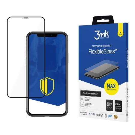 Folie pentru iPhone 11 / XR din silicon, 3mk FlexibleGlass, Transparent