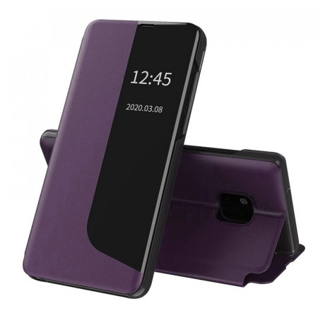 Husa Huawei Mate 20 Pro tip carte, Techsuit eFold - Mov