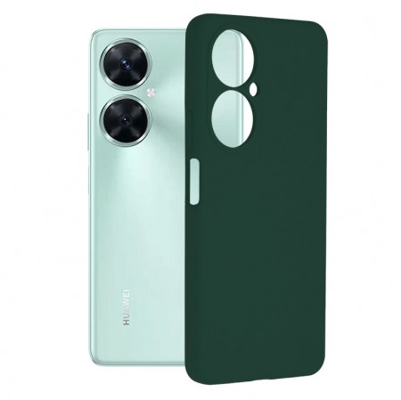 Husa Huawei nova 11i din silicon moale, Techsuit Soft Edge - Verde