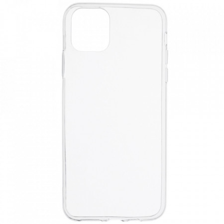 Husa iPhone 11 Pro Max, din silicon TPU slim, Techsuit - Transparent