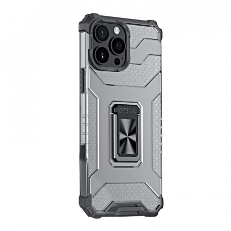 Husa iPhone 13 Pro Max, Crystal Ring - Black