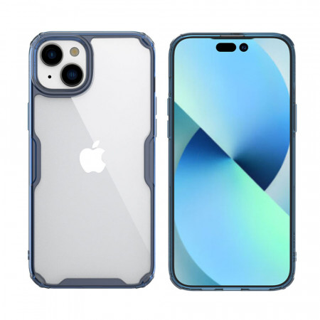 Husa iPhone 15 - Nillkin Nature TPU - Albastru