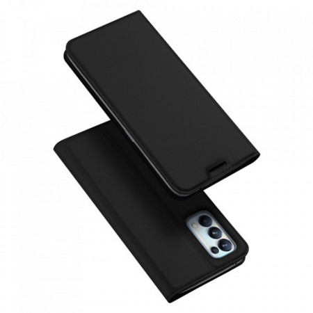Husa OPPO Reno 5 Pro 5G tip carte, Skin Pro Dux Ducis - Negru