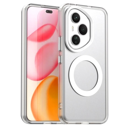 Husa pentru Honor 400 Pro, SKYDDAR INOVATION, CandyCase, Magsafe, set cu sticker, Alb