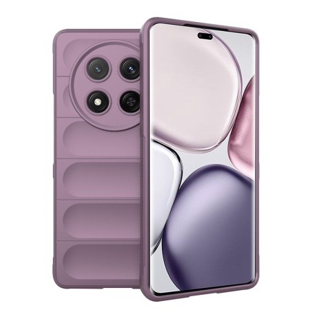 Husa pentru Honor X9c / Magic7 Lite, SKYDDAR INNOVATION, Magic Shield, din Silicon Mat, set cu sticker, Mov