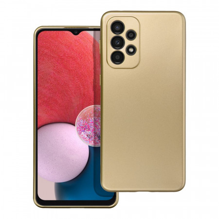 Husa Samsung A53 din silicon TPU, METALLIC - Auriu