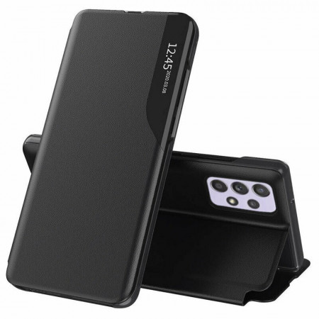 Husa Samsung Galaxy A72 tip carte, Techsuit eFold - Negru