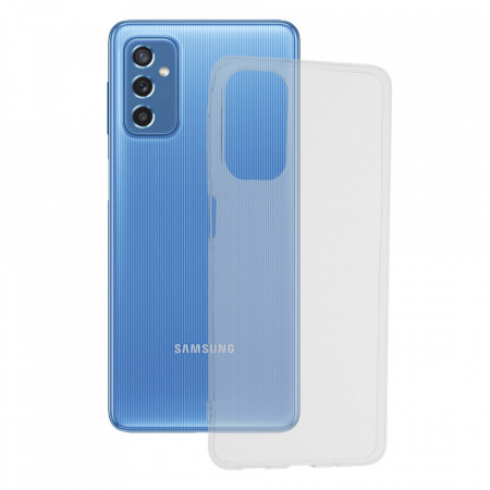 Husa Samsung Galaxy M52 5G, din silicon TPU slim, Techsuit - Transparent