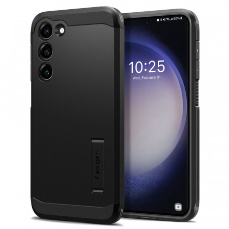 Husa Samsung Galaxy S23 Plus, Spigen Tough Armor - Negru