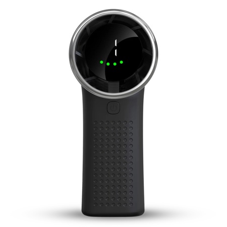 Mini Ventilator Portabil A8, LED Display, 5 Viteze, USB-C, Baterie 3600mAh, Silentios si Compact, Negru