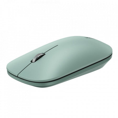 Mouse wireless (90374) design slim, 2 moduri, Dpi ajustabil (1000-4000) - Verde