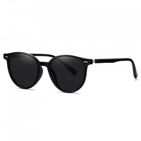 Ochelari soare unisex cu protectie UV (WD116-P01), Techsuit - Black