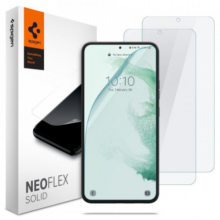 [Pachet 2x] Folie Samsung Galaxy S22 Plus, Neo Flex Spigen - Clear