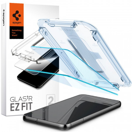 [Pachet 2x] Folie Samsung Galaxy S23, GLAS.TR Ez-Fit - Transparent
