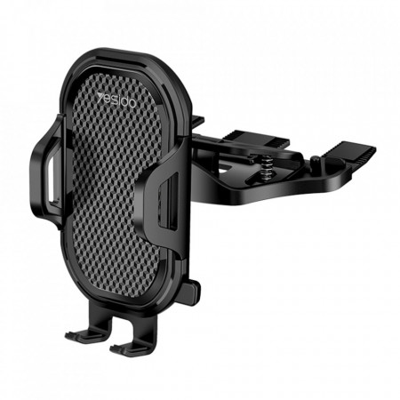 Suport Auto cu prindere in CD Player, Yesido C84 - Negru