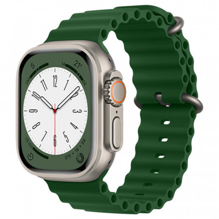 Curea Apple Watch (38 mm / 40 mm / 41 mm), Techsuit W038 - Verde Army
