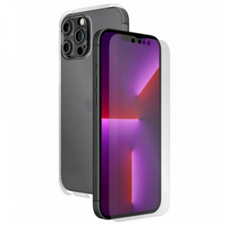 Folie 360° iPhone 13 Pro Max [Ecran+Margini+Spate] Alien Surface - Transparent