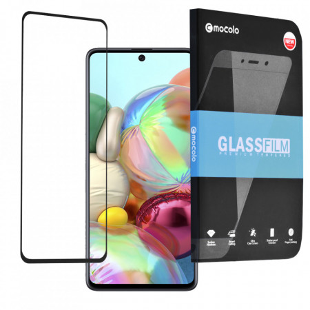 Folie de sticla Samsung Galaxy A71 / Note 10 Lite, 3D Full Glue MOCOLO - Negru