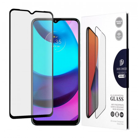 Folie Motorola Moto E20 din sticla securizata, Dux Ducis - Negru
